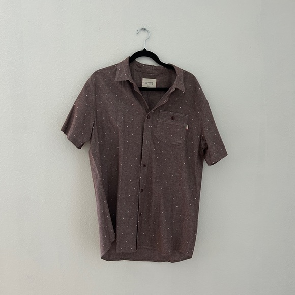 Active short sleeve button up - Picture 1 of 5